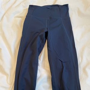 Girlfriend collective navy leggings